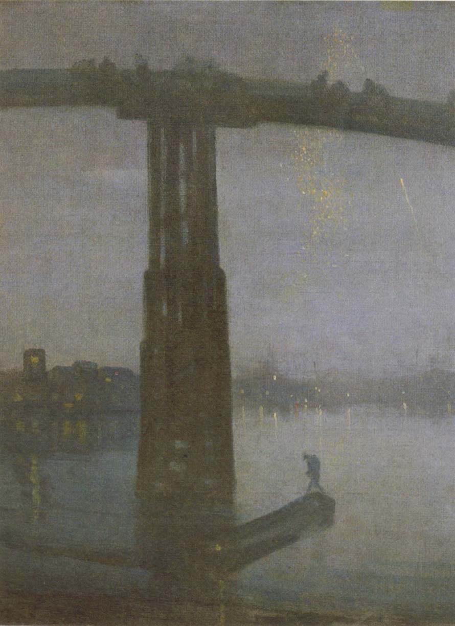 James Abbott McNeil Whistler Nocturne in Blue and Gold